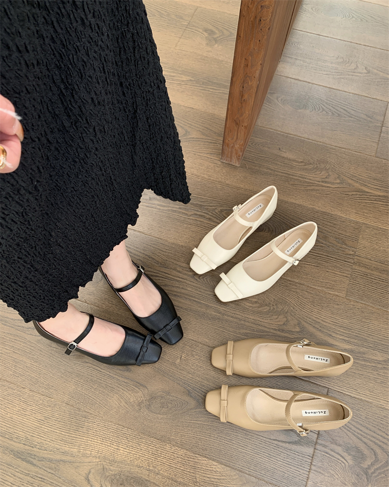 niche-chunky-heel-square-toe-mary-jane-shoes-for-women-2024-new-spring-french-commuter-shoes Niche Chunky Heel Square Toe Mary Jane Shoes for Women 2024 New Spring French Commuter Shoes