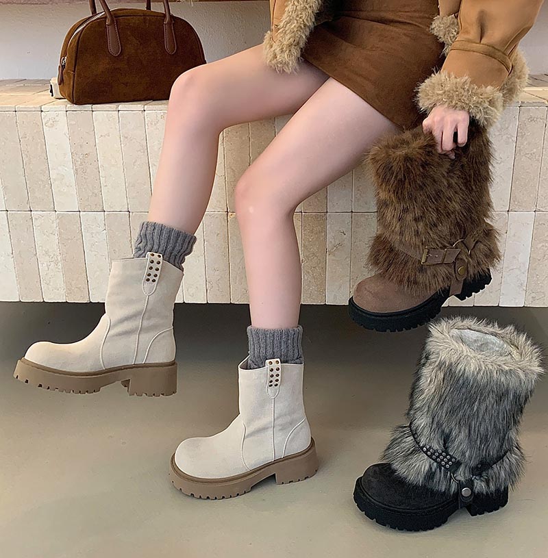 two-way-thick-sole-snow-boots-women-2025-winter-new-anti-slip-warm-lined-cotton-shoes Two-Way Thick Sole Snow Boots Women 2025 Winter New Anti-Slip Warm Lined Cotton Shoes
