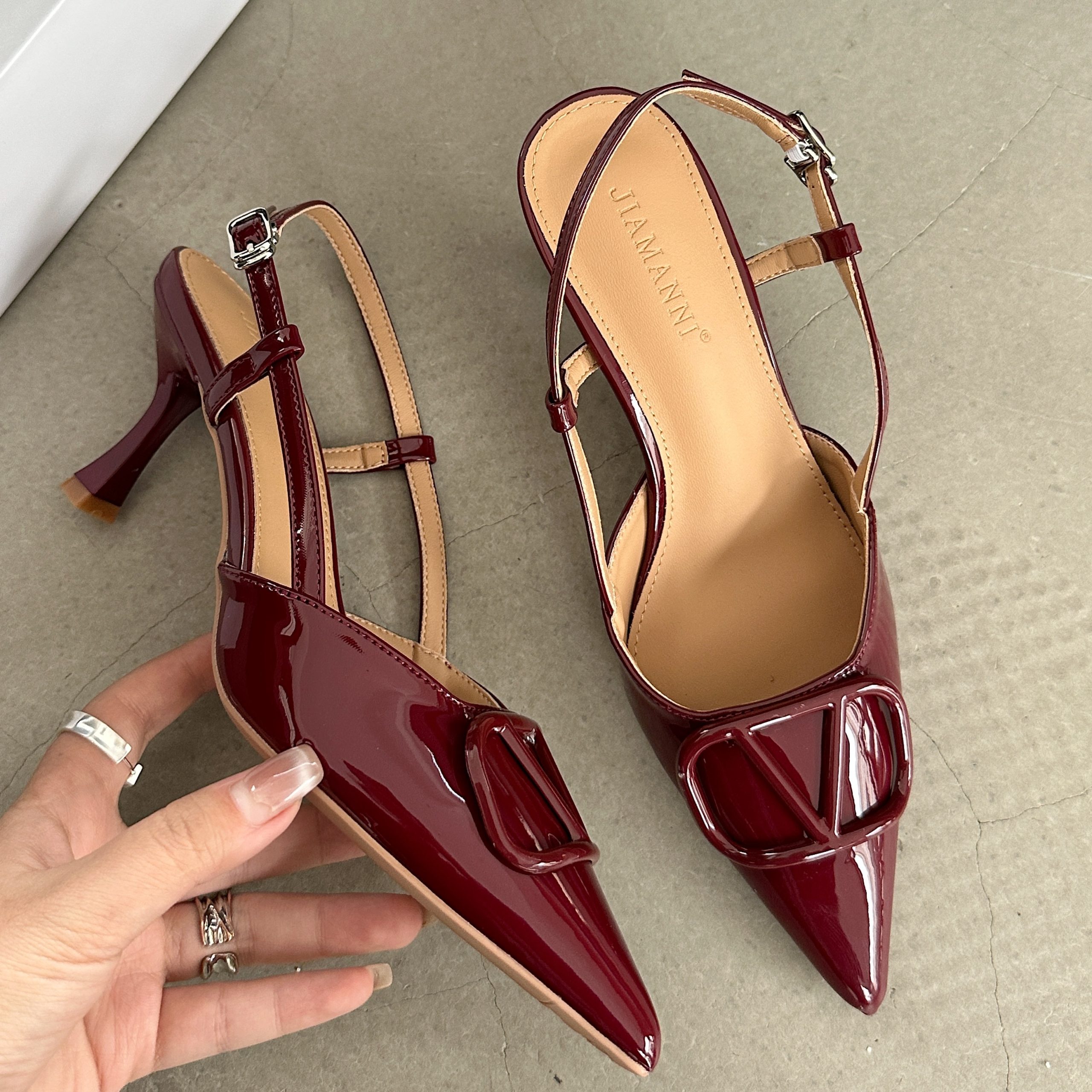 v-strap-high-heel-womens-shoes-2025-new-summer-patent-leather-french-pointed-toe-open-back-thin-heel-sandals_4 V-Strap High Heel Women's Shoes 2025 New Summer Patent Leather French Pointed Toe Open Back Thin Heel Sandals