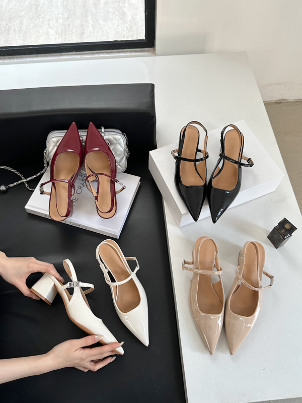 womens-pointed-toe-chunky-heel-backless-sandals-2025-spring-summer-new-style-buckle-strap-high-heels Women's Pointed Toe Chunky Heel Backless Sandals 2025 Spring Summer New Style Buckle Strap High Heels
